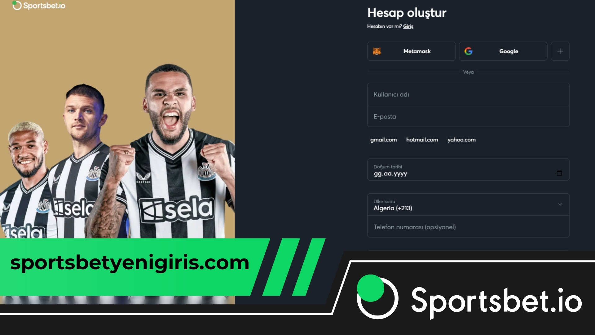 Sportsbet.io Bahis